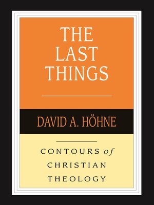 cover image of The Last Things
